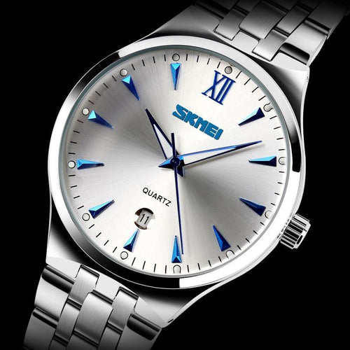 2016 SKMEI Brand Watches Men Fashion Casual Watch Full Steel Watch Date Display Luminous Male Shock Resist Men Wrist Watches