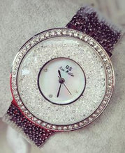 Load image into Gallery viewer, Hot Sales Women Watches Fashion new Lady Rhinestone Diamond Dress Watch Stainless Steel Big Dial Wristwatch lady Crystal Watch