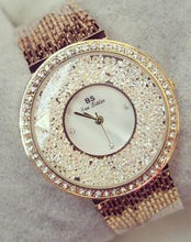 Load image into Gallery viewer, Hot Sales Women Watches Fashion new Lady Rhinestone Diamond Dress Watch Stainless Steel Big Dial Wristwatch lady Crystal Watch