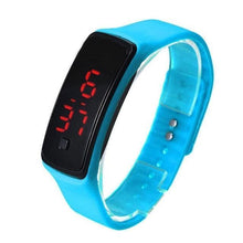 Load image into Gallery viewer, Fashion 11 color  Men women red led watches Silicone Women's Bracelet led watch LED Digital Girls Sports Wrist Watch