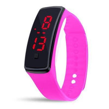 Load image into Gallery viewer, Fashion 11 color  Men women red led watches Silicone Women's Bracelet led watch LED Digital Girls Sports Wrist Watch