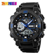Load image into Gallery viewer, SKMEI Fashion Dial Outdoor Sports Watches Men Electronic Quartz Digital Watch 50M Waterproof Wristwatches Relogio Masculino 1228
