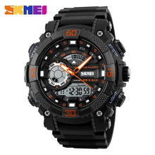 Load image into Gallery viewer, SKMEI Fashion Dial Outdoor Sports Watches Men Electronic Quartz Digital Watch 50M Waterproof Wristwatches Relogio Masculino 1228