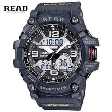Load image into Gallery viewer, Luxury Brand Men Sports LED Watch Shock Waterproof  Watches Military Men's Analog Quartz Digital Watch Relogio Masculino