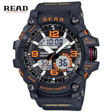 Load image into Gallery viewer, Luxury Brand Men Sports LED Watch Shock Waterproof  Watches Military Men's Analog Quartz Digital Watch Relogio Masculino