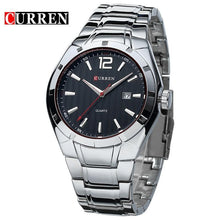 Load image into Gallery viewer, CURREN Luxury Brand Watches Men Full Steel Strap Analog Date Men's Quartz Watch Casual Watch Men Watches relogio masculino 2017