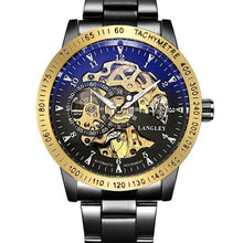 Load image into Gallery viewer, Top Luxury Brand Mechanical Watch Men's Automatic Self wind Wristwatch Stainless Steel Skeleton Fashion Clock Male Steampunk