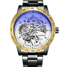 Load image into Gallery viewer, Top Luxury Brand Mechanical Watch Men's Automatic Self wind Wristwatch Stainless Steel Skeleton Fashion Clock Male Steampunk