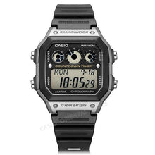 Load image into Gallery viewer, Casio Watches top brand luxury Men Sports AE-1200WHD-1A digital Waterproof Complete Calendar Alarm stainless steel band Relogio