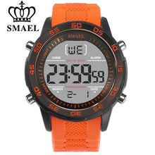 Load image into Gallery viewer, SMAEL Fashion Sport Watches Men Silicone Strap Brand Digital-Watch Noctilucous Waterproof Luxury Watch Men's Relogios Masculinos
