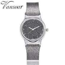 Load image into Gallery viewer, Vansvar Fashion Jelly Silicone Transparent Plastic Women Dress Watches Lovely Cute Unique Ladies Watch Drop Shipping Hot
