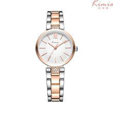 Load image into Gallery viewer, KIMIO Full Steel Women's Watches Luxury Rhinestone Bracelet Watch Waterproof Quartz Wristwatches Girls Dress Clock Montre Femme