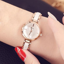 Load image into Gallery viewer, Kimio Brand Women Watch Ladies Imitation Ceramic Gold Casual Watches Montre Femme Women's WristWatches Relojes Mujer Montre
