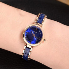Load image into Gallery viewer, Kimio Brand Women Watch Ladies Imitation Ceramic Gold Casual Watches Montre Femme Women's WristWatches Relojes Mujer Montre
