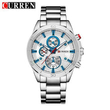 Load image into Gallery viewer, Curren 8275 new 2017 top brand luxury Watch Men relogio masculino quartz watch fashion casual alloy wristwatches