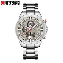 Load image into Gallery viewer, Curren 8275 new 2017 top brand luxury Watch Men relogio masculino quartz watch fashion casual alloy wristwatches
