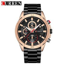 Load image into Gallery viewer, Curren 8275 new 2017 top brand luxury Watch Men relogio masculino quartz watch fashion casual alloy wristwatches