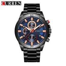 Load image into Gallery viewer, Curren 8275 new 2017 top brand luxury Watch Men relogio masculino quartz watch fashion casual alloy wristwatches
