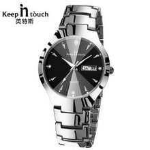 Load image into Gallery viewer, KEEP IN Touch Luxury Brand Quartz Black Watch Men Fashion Casual Hand Calendar Mens Watches Luminous Man Clock erkek kol saati