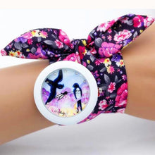Load image into Gallery viewer, shsby new unique Ladies flower cloth wristwatch fashion women dress watch high quality fabric watch sweet girls Bracelet watch