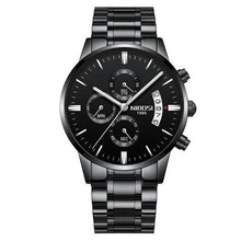 Load image into Gallery viewer, NIBOSI Relogio Masculino Men Watches Top Brand Luxury Fashion Business Quartz Analog Watch Men Sport Steel Waterproof Wristwatch