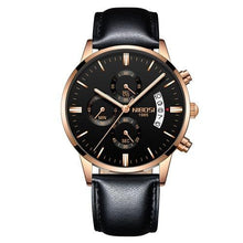 Load image into Gallery viewer, NIBOSI Relogio Masculino Men Watches Top Brand Luxury Fashion Business Quartz Analog Watch Men Sport Steel Waterproof Wristwatch