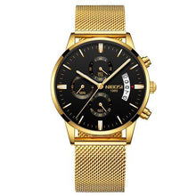 Load image into Gallery viewer, NIBOSI Relogio Masculino Men Watches Top Brand Luxury Fashion Business Quartz Analog Watch Men Sport Steel Waterproof Wristwatch