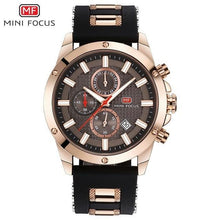 Load image into Gallery viewer, MINIFOCUS 2018 Men's Fashion Sport Watches Men Quartz Analog Date Clock Man Silicone Military Waterproof Watch Relogio Masculino