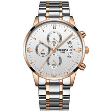 Load image into Gallery viewer, 2018 NIBOSI Gold Quartz Watch Top Brand Luxury Men Watches Fashion Man Wristwatches Stainless Steel Relogio Masculino Saatler