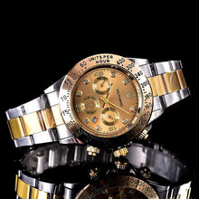 Load image into Gallery viewer, 2017 Top Luxury Brand WINNER Black Watch Men Casual Male Watches Business Sports Military Stainless Steel Watch