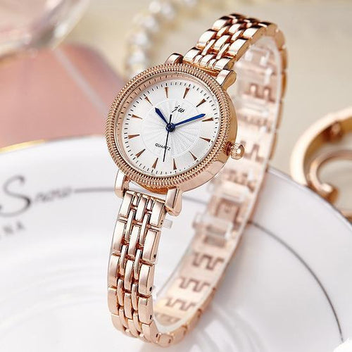 2017 Luxury Brand JW Watches Women Simple Stainless steel Bracelet Quartz Watch Clock Ladies Fashion Casual Dress Wristwatches