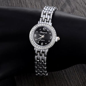 Women quartz full steel watch fashion elegant female barcelet stainless steel Watches Analog mujer relojes wristwatch hot clock!