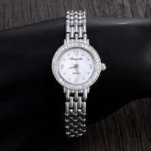 Load image into Gallery viewer, Women quartz full steel watch fashion elegant female barcelet stainless steel Watches Analog mujer relojes wristwatch hot clock!