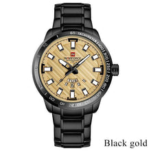 Load image into Gallery viewer, NAVIFORCE Top Brand Watches Men Quartz Watches Man's Steel Watch Male Gold Wristwaches Drop Shipping Wholesale Relogio Masculino