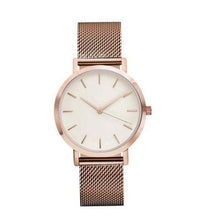Load image into Gallery viewer, Women Watches Luxury Brand Fashion Quartz Ladies Stainless Steel Bracelet Watch Casual Clock montre Femme reloj mujer