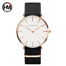 Load image into Gallery viewer, Design Creative High Quality Japan Quartz Movement Men Fashion Simple Leather Wrist Watch Luxury Ladies Waterproof Dropshipping