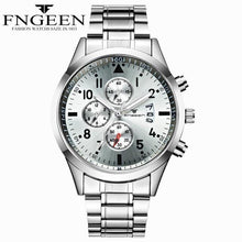 Load image into Gallery viewer, 2018 Fashion Black Wrist Watch Mens Top Brand Luxury Famous Male Clock Date Quartz Watch Full Steel Wristwatch Relogio Masculino