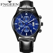 Load image into Gallery viewer, 2018 Fashion Black Wrist Watch Mens Top Brand Luxury Famous Male Clock Date Quartz Watch Full Steel Wristwatch Relogio Masculino