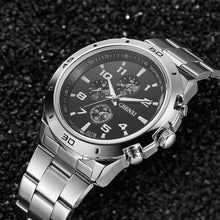 Load image into Gallery viewer, CHENXI Brand luxury Watches men Waterproof Luminous Casual Stainless Steel Watchband Quartz Wrist Watch relogio Masculino 46