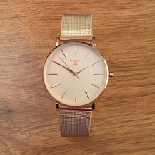 Load image into Gallery viewer, fashion Women Watches Brand Top Luxury Ultrathin 40mm Casual Rose Gold Quartz Wristwatches Relogio Feminino Montre Femme Relojes