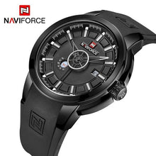 Load image into Gallery viewer, NAVIFORCE Top Luxury Brand Watches Men Fashion Quartz Watch Sports Date Rubber Waterproof Male Wristwatch Relogio Masculino