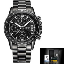 Load image into Gallery viewer, 2018 Watch Men LIGE Mens Watches Top Brand Luxury Full Steel Business Quartz Casual Waterproof Sport Watch Relogio Masculino