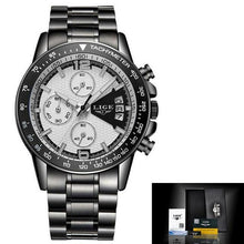 Load image into Gallery viewer, 2018 Watch Men LIGE Mens Watches Top Brand Luxury Full Steel Business Quartz Casual Waterproof Sport Watch Relogio Masculino