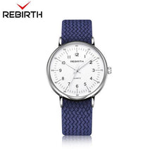 Load image into Gallery viewer, REBIRTH Men Watches Fashion Casual Mens Watches Top Brand Luxury Quartz Nylon Strap Clock Sport Male Clocks Man Wristwatches New
