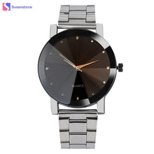 Load image into Gallery viewer, New Luxury Watch Elegant Fashion Business Watch Women Crystal Mirror Stainless Steel Analog Quartz Wrist Watch Hot Bracelet #25