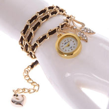 Load image into Gallery viewer, 6 Colors Women Watches 2018 Luxury Braided Wrist Ladies Watch Women Bracelet Watches Clock relogio feminino bayan kol saati