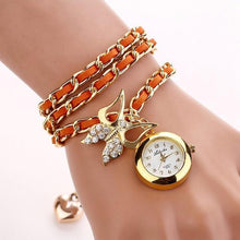 Load image into Gallery viewer, 6 Colors Women Watches 2018 Luxury Braided Wrist Ladies Watch Women Bracelet Watches Clock relogio feminino bayan kol saati