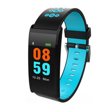Load image into Gallery viewer, COXRY Fitness Smart Watch Women Digital Watches Blood Pressure Sports Heart Rate Pedometer Sleep LED Calorie Counter Wrist Watch