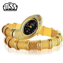 Load image into Gallery viewer, 2018 New CUSSI style Snake Shaped watch Fashion Watch bracelet watch unique Design Women dress watches Girl relogio feminino