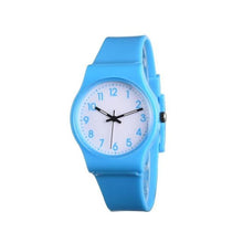 Load image into Gallery viewer, Quartz Watch Women  Reloj Mujer Fashion Simple  Sport  Wristwatches Silicone Round Case  Watch  18FEB7